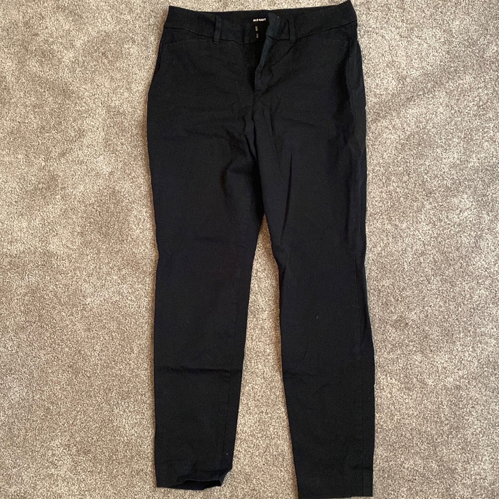Old navy high waisted black pixie pants